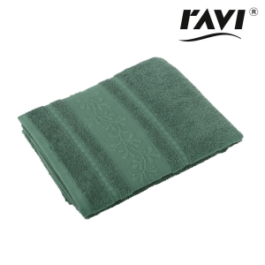 Ręcznik kąpielowy ADELAIDE 70x140cm ciemny zielony RAVI